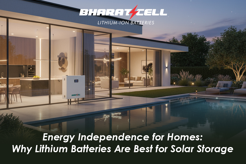 Energy Independence for Homes: Why Lithium Batteries Are Best for Solar Storage