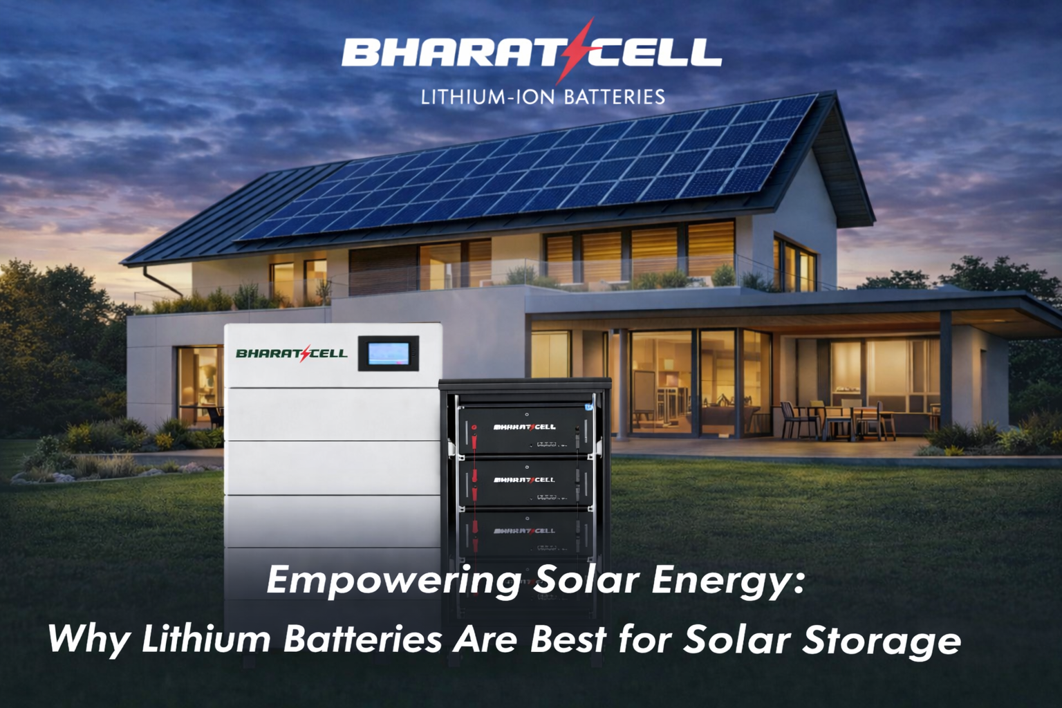 Empowering Solar Energy: Why Lithium Batteries Are Best for Solar Storage