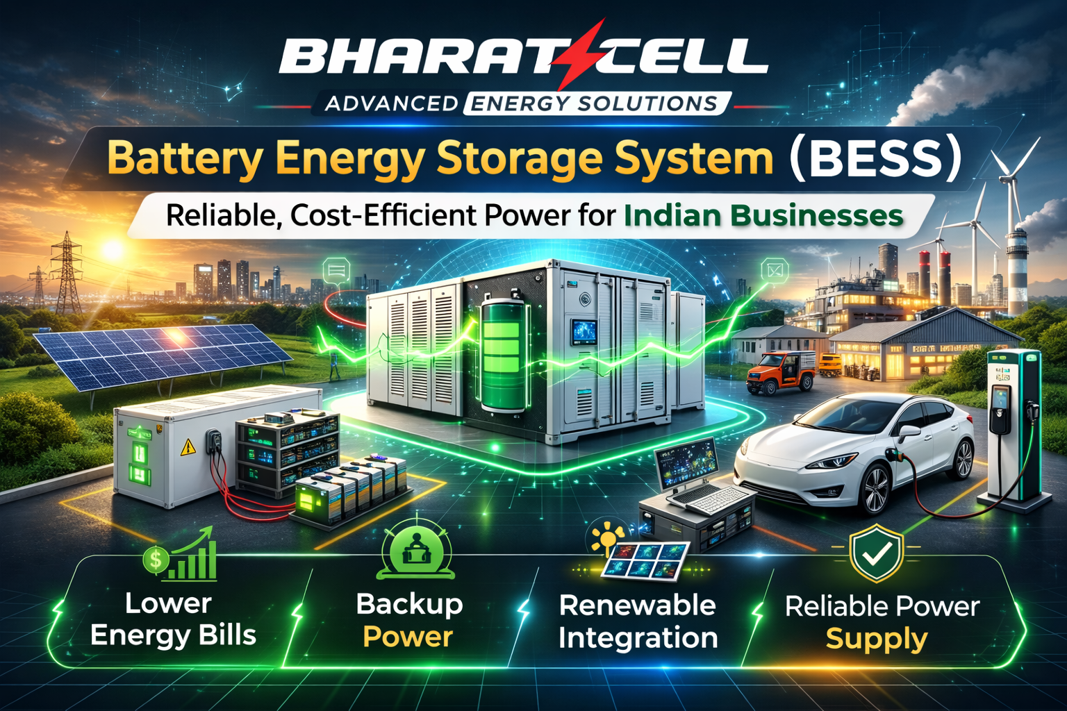 What Is a Battery Energy Storage System (BESS) and Why Is It Important for Businesses in India?