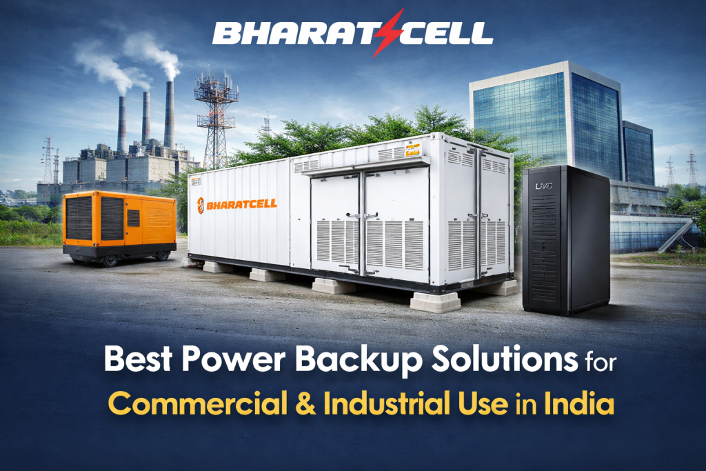 Best Power Backup Solutions for Commercial & Industrial Use in India