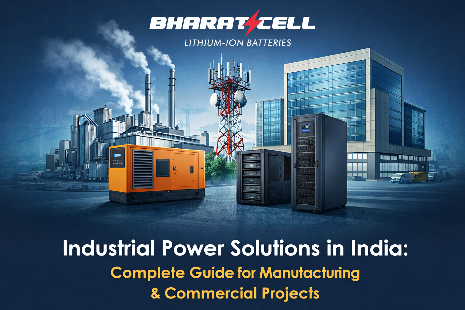 Industrial Power Solutions in India: Complete Guide for Manufacturing & Commercial Projects