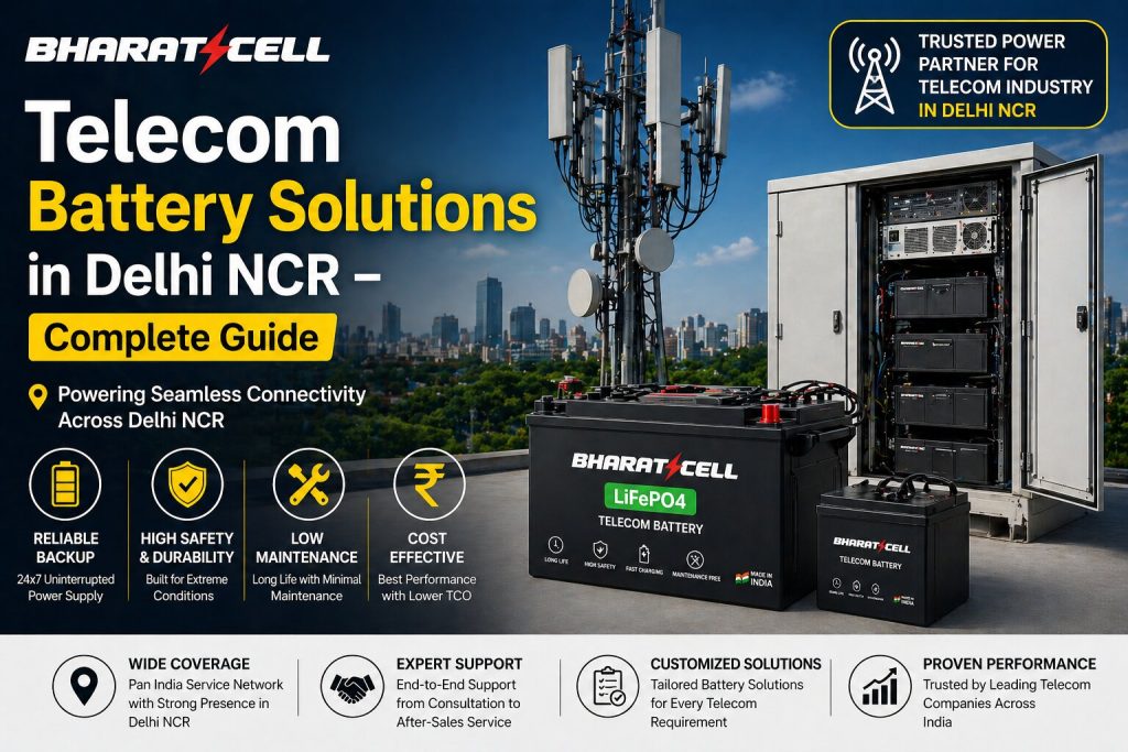 Telecom Battery Solutions in Delhi NCR